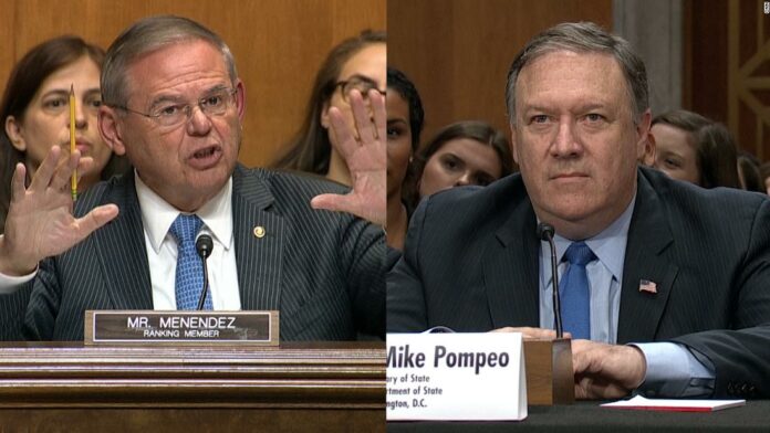 Pompeo accuses Democratic senator probing IG firing of ‘hackery’