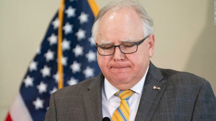 ‘That is on me’: Minnesota Gov. Tim Walz asks for calm after days of chaos following George Floyd killing
