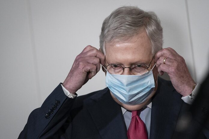 ‘There’s no stigma attached to wearing a mask’: McConnell makes plea in favor of face masks