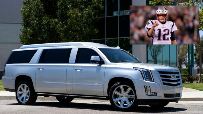 Tom Brady is selling his giant custom Cadillac Escalade for a small fortune