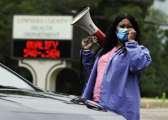 Virus taking hold in rural, old plantation region of Alabama