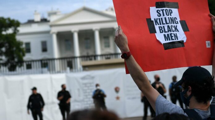 White House goes on brief lockdown after protest erupts nearby | TheHill