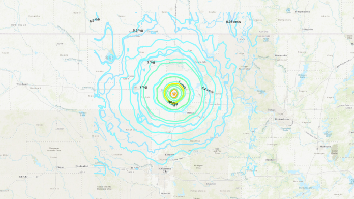 4.5 mag earthquake reported near Perry