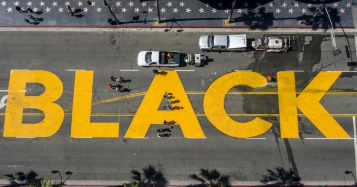 All Black Lives Matter painting to remain in Hollywood for now