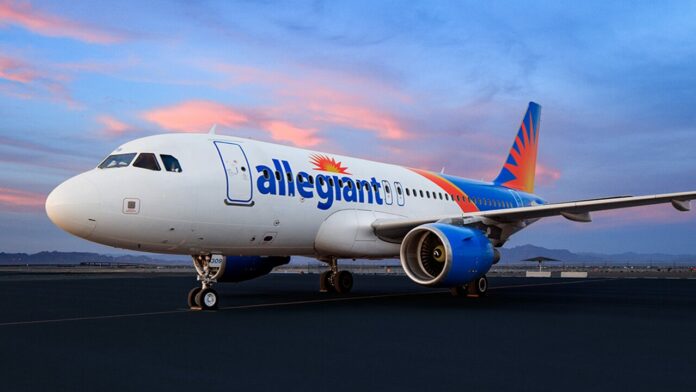 Allegiant Air passenger photographed using face mask over eyes instead of mouth for ‘majority of the flight’