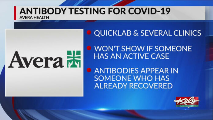 Avera offering COVID-19 antibody testing