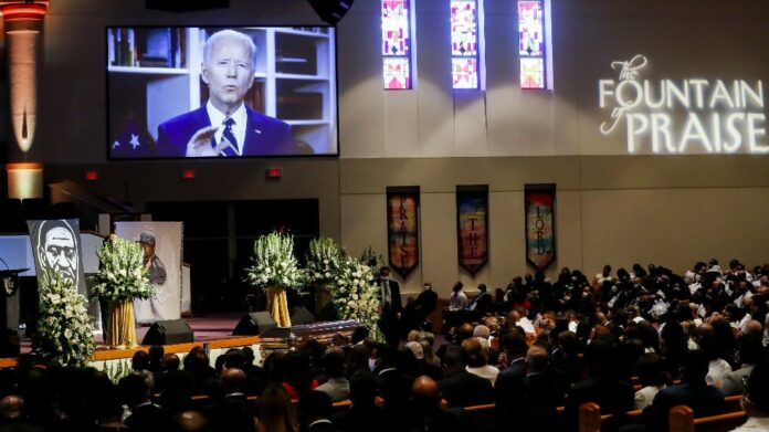 Biden delivers address at George Floyd’s funeral in Houston: ‘We can’t turn away’ | TheHill