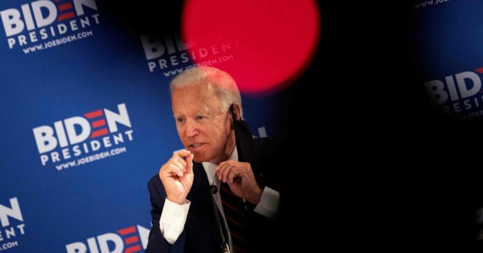 Biden rips Trump campaign’s coronavirus disclaimer for rally attendees