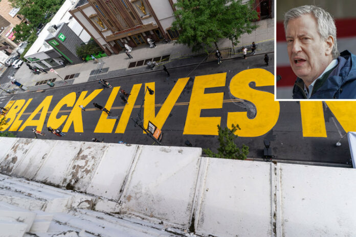 Brooklyn’s Black Lives Matter street mural area will be pedestrian-only plaza