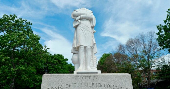 Christopher Columbus Statues in Boston and Virginia Are Damaged