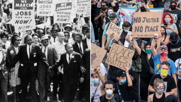 Civil rights protesters from the 1950s and 1960s on their struggle –
