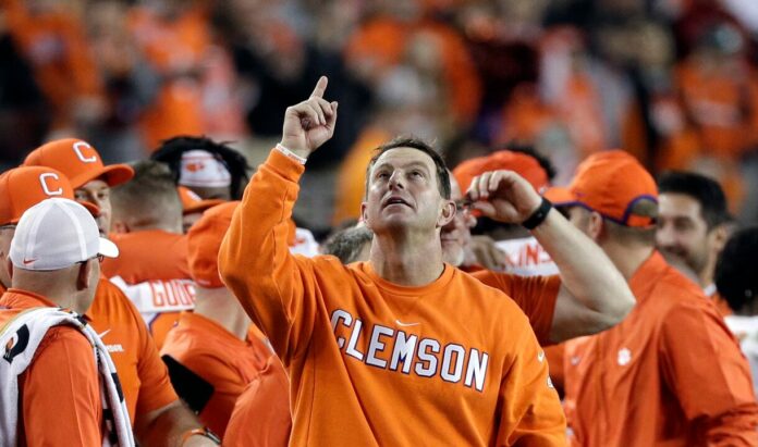 Clemson’s Dabo Swinney defends racial slur incident, explains ‘Football Matters’ shirt