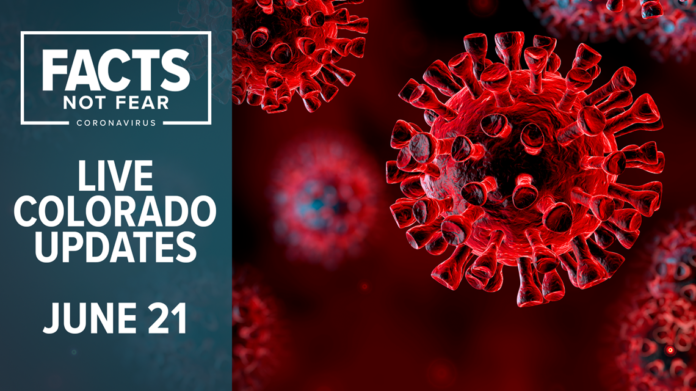 Colorado coronavirus latest numbers, June 21