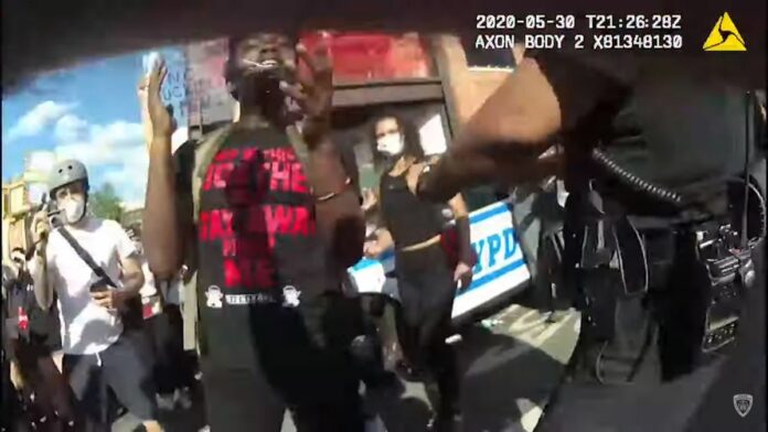 Cop bragged about macing NYC protester, footage shows