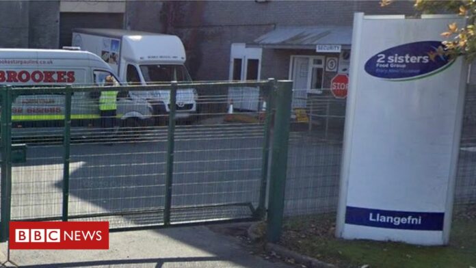 Coronavirus: 158 2 Sisters Anglesey factory workers test positive