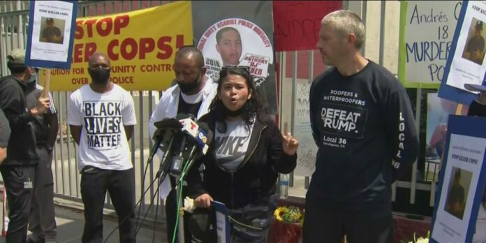 Demonstrators Demand Transparency, Answers After LASD Deputies Kill Teen