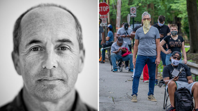 Don Winslow sees Voter Suppression Georgia Primaries Prelude To November