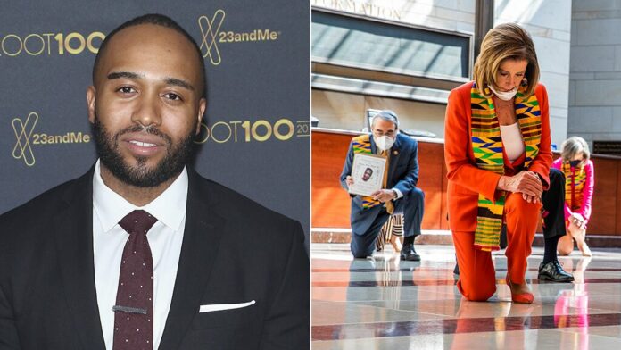 ex-warren-surrogate-blasts-white-democrats-for-kneeling-in-african-cloth-this-has-to-be-hell.jpg Ex-Warren surrogate blasts white Democrats for kneeling in African cloth: ‘This has to be hell’