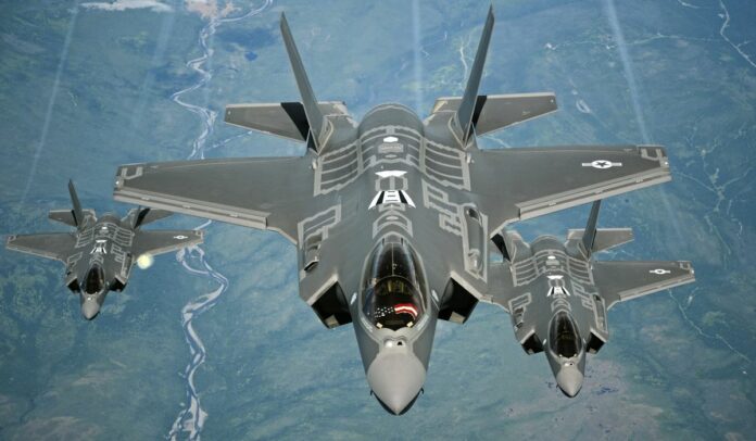 F-35A joint strike fighter advised to avoid flying near lightning, citing concerns of explosion