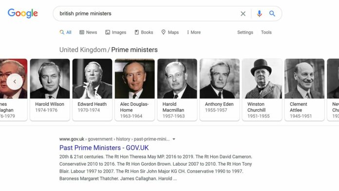 Google glitch hides Winston Churchill image from search results