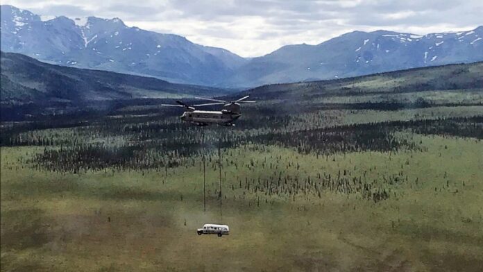 ‘Into the Wild’ bus airlifted out of Alaskan wilderness due to concerns over tourist safety