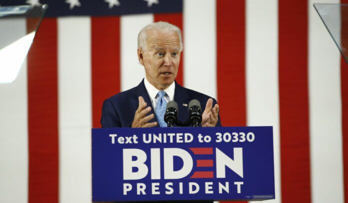 Joe Biden: Donald Trump has ‘waved white flag’ in fight against coronavirus