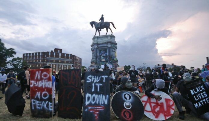 Joe Biden draws ‘distinction’ between vandalizing Confederate monuments and other memorials