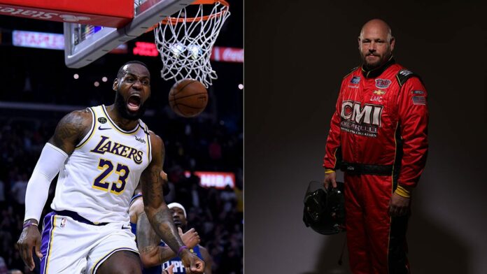 LeBron James dunks on NASCAR driver Ray Ciccarelli, who said he’d quit over Confederate flag ban
