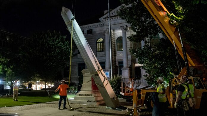 Live updates: Georgia Confederate statue toppled ahead of Juneteenth; Rayshard Brooks to be buried; Atlanta police call out sick