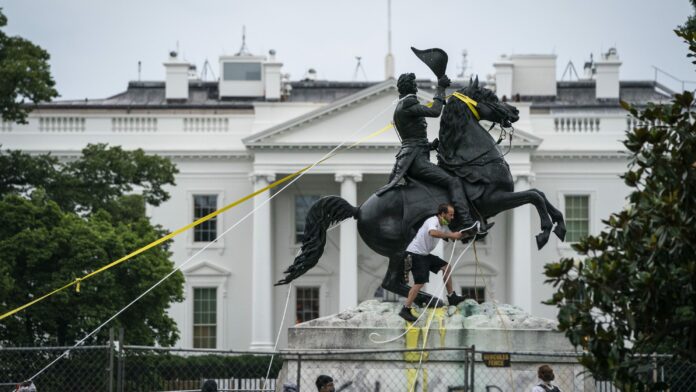 Live updates: Seattle to end CHOP zone; funeral to be held for Rayshard Brooks; protesters target Andrew Jackson statue near White House