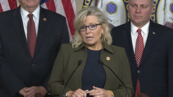 Liz Cheney posts photo of former VP in face mask and says ‘real men wear masks’