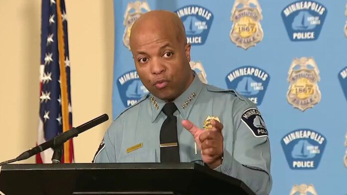 Minneapolis police chief bristles at call to ‘defund’ department, says he will not ‘abandon’ residents