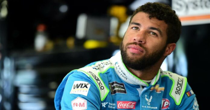 NASCAR releases photo of noose found in Bubba Wallace’s garage