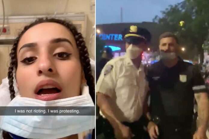 New York City police officer charged with assaulting George Floyd protestor in attack that was caught on video