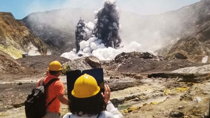Newlywed suing Royal Caribbean describes volcano-eruption horror: ‘Could feel my skin burning’