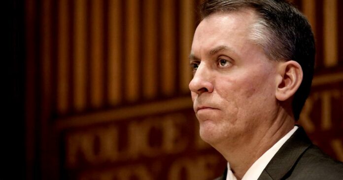 NYPD commissioner ‘troubled’ by video of cop cars driving into protesters