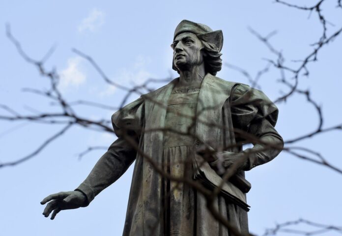 Ohio college to remove statue of Christopher Columbus