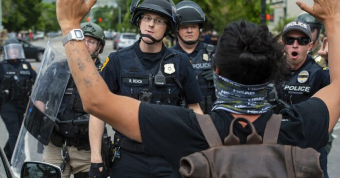 ‘Outsiders’ coming to Salt Lake City to make trouble? Nope, nearly all of the protesters arrested are from Utah.