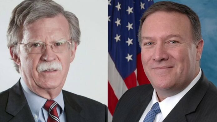 Pompeo says Bolton’s book spreading ‘a number of lies’