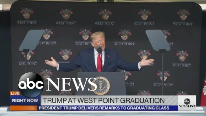 President Trump delivers West Point commencement speech