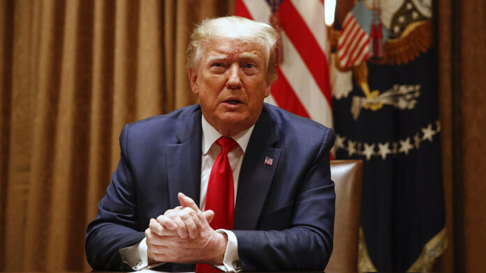 President Trump participates in a roundtable on Transition to Greatness: Restoring, Rebuilding, and Renewing