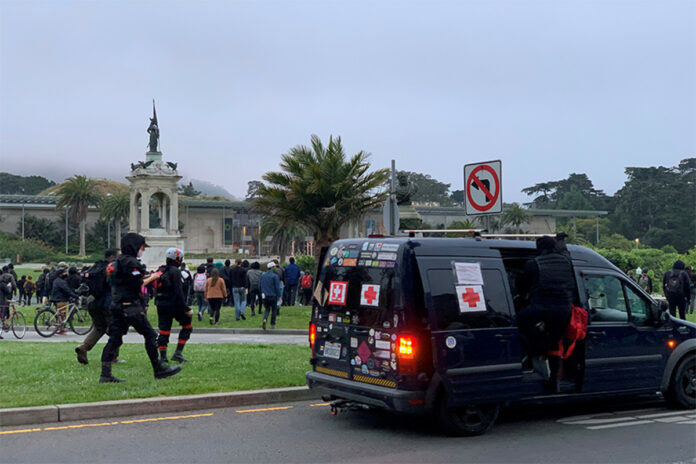 Protesters tear down Francis Scott Key statue in San Fransisco