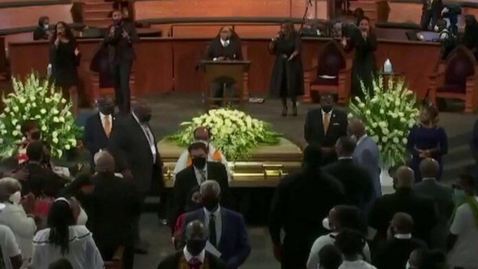 Rayshard Brooks’ funeral: Bernice King demands end to racism ‘virus,’ seeks ‘reparations’