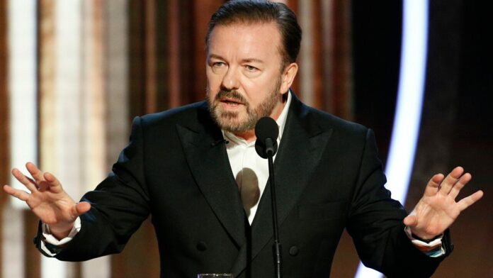 Ricky Gervais mocks celebs in the ‘I Take Responsibility’ anti-racism PSA