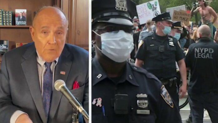 Rudy Giuliani: ‘Defund police’ terrible reaction to police wrongdoing