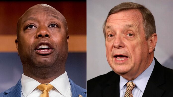 Sen. Tim Scott hits back at Durbin for complaining of ‘token’ approach to police reform