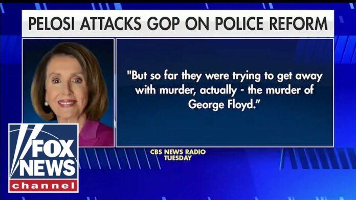 ‘The Five’ blasts Pelosi’s ‘divisive’ comments on GOP police reform bill