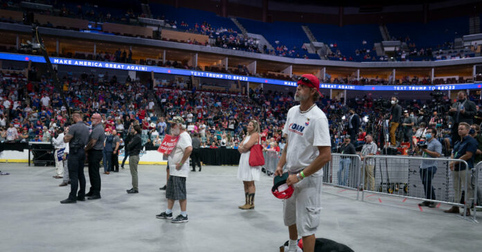 The President’s Shock at the Rows of Empty Seats in Tulsa