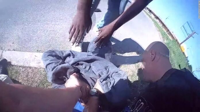 Tulsa police release body cam video of officers handcuffing black teenagers for jaywalking