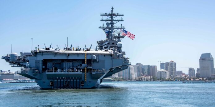 U.S. Sends Aircraft Carriers as China Makes Waves in the Pacific